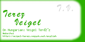 terez veigel business card